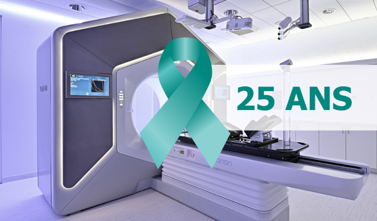 Appareil de radiothérapie ETHOS avec 25 ans