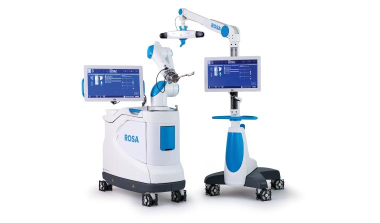robot chirurgical orthopédique ROSA knee