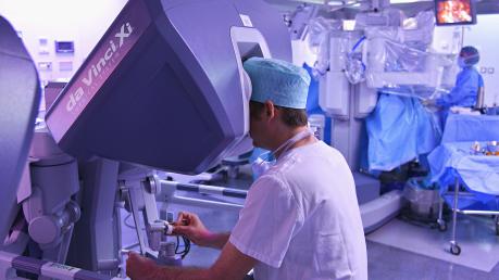 robot da vinci clinique de la source