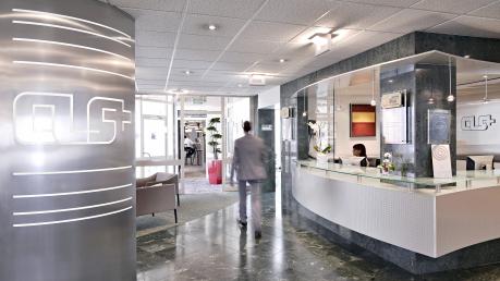 Réception de la Clinique de La Source