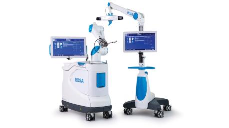 robot rosa knee clinique de la source