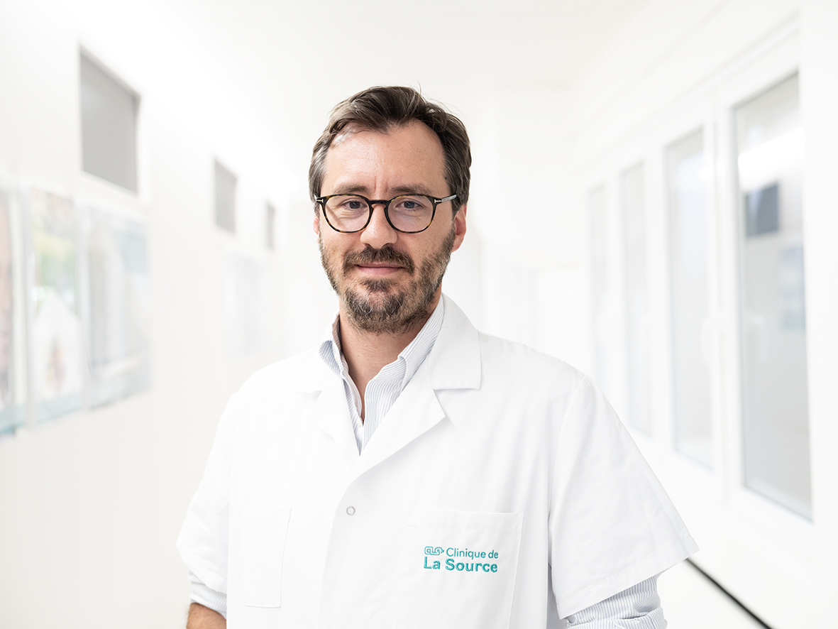 Dr Quentin Pellenc, Clinique de La Source