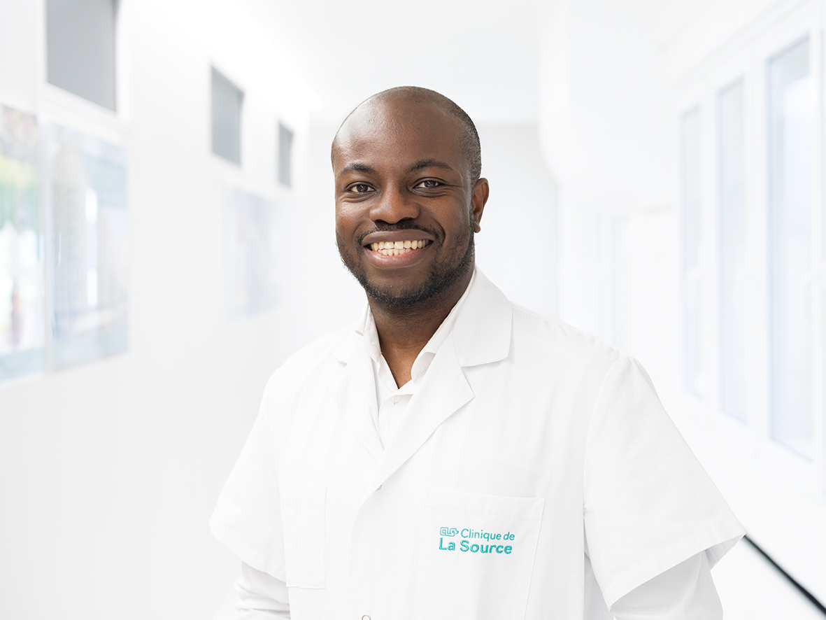 Dr Ngbilo Cedric, Clinique de La Source