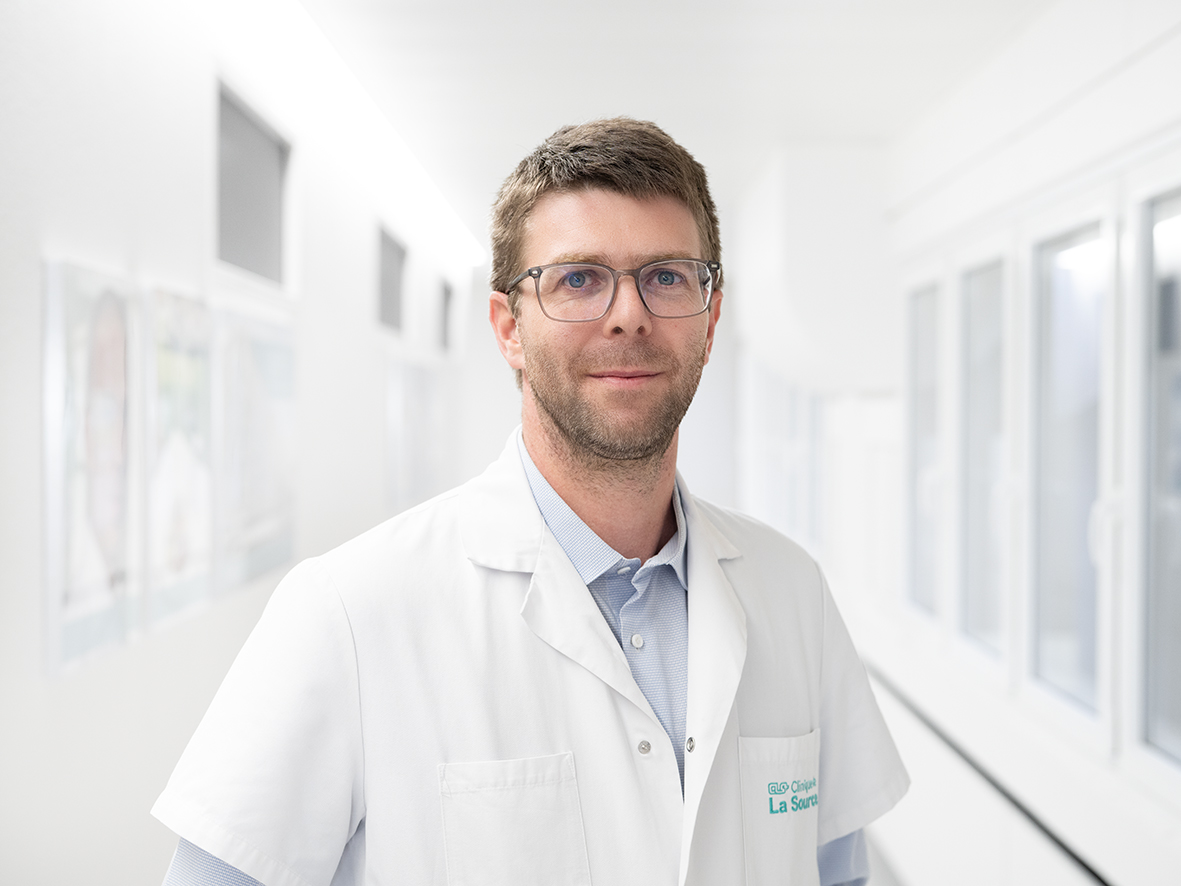 Dr Daniel Clerc, Clinique de La Source